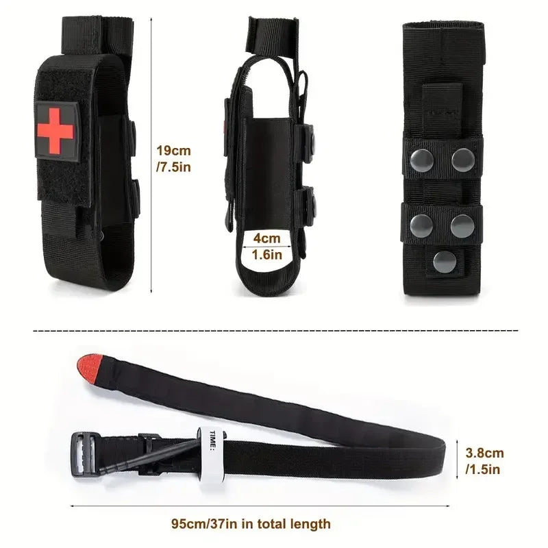 outdoor first aid kit tourniquet Molle survival kit nursing rack medical equipment scissors bag outdoor equipment