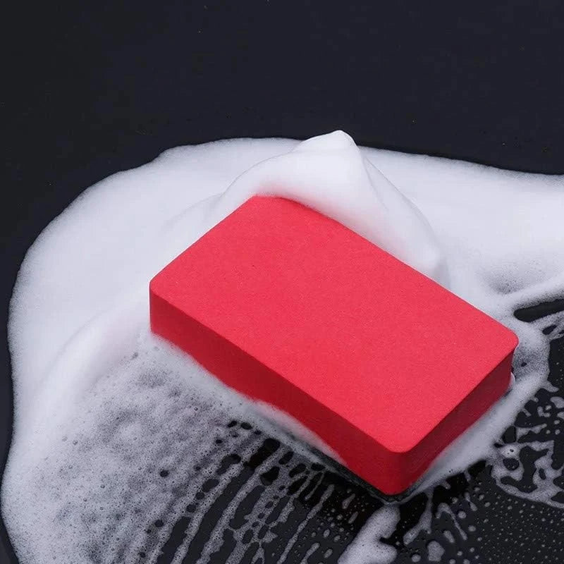 5Pcs Car Cleaning Eraser Clay Bar Pad Sponge Block Waxing Polishing Pad Car Cleaning Tools Auto Detail Cleaning Accessories