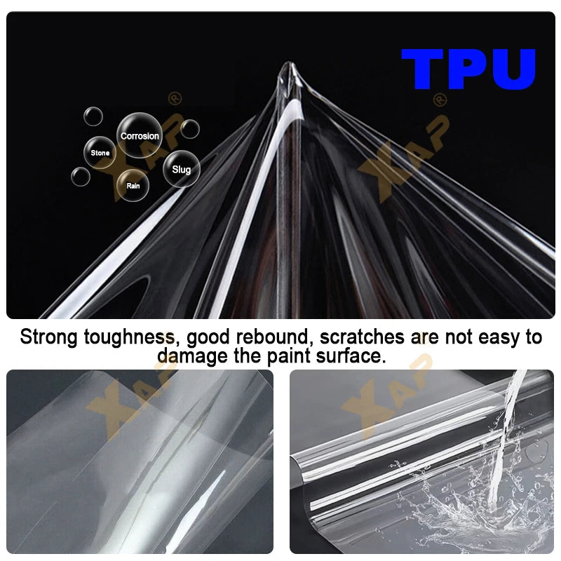 Tpu Invisible Car Paint Protection Film Clear Bra Ppf Decal Kit for Tesla Cybertruck 2024-Up Anti-Scratch Trim Car Accessories