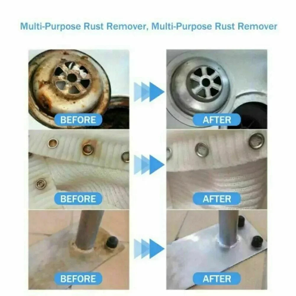 30ml Rust Remover Potent Car Detailing Maintenance Multi-Purpose Supplies Auto Accessories Gadget Anti-Rust Metal Chrome